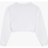 Baby Sophie Cropped Cardigan in White