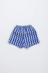 LOROS WAVY SWIMSHORTS BLUE