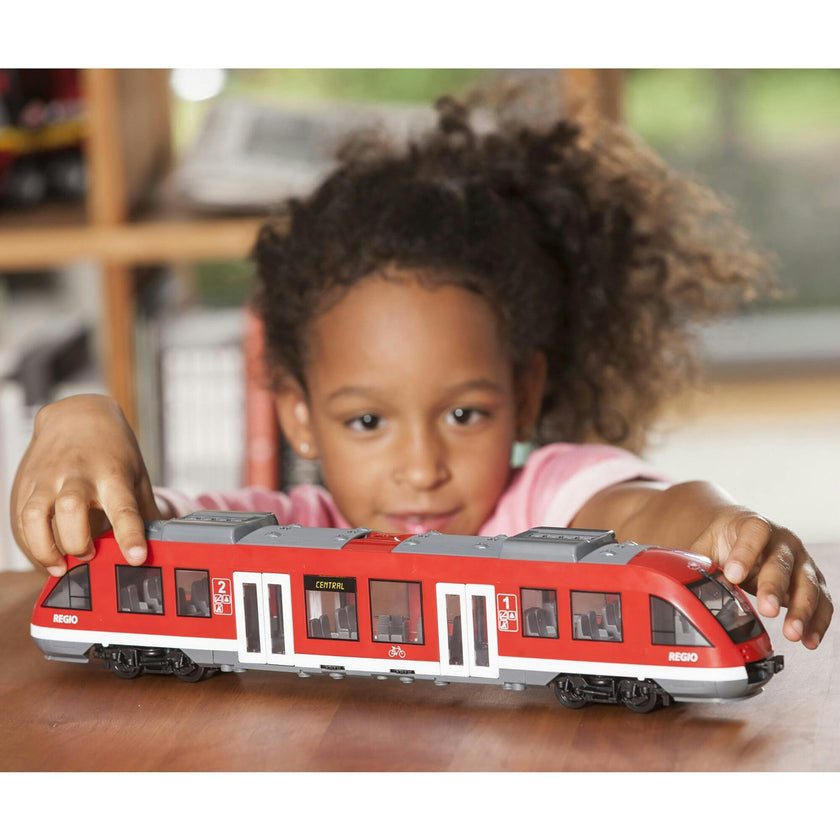 Dickie Toys: City Train - Red & White - Trackless Train Vehicle Toy