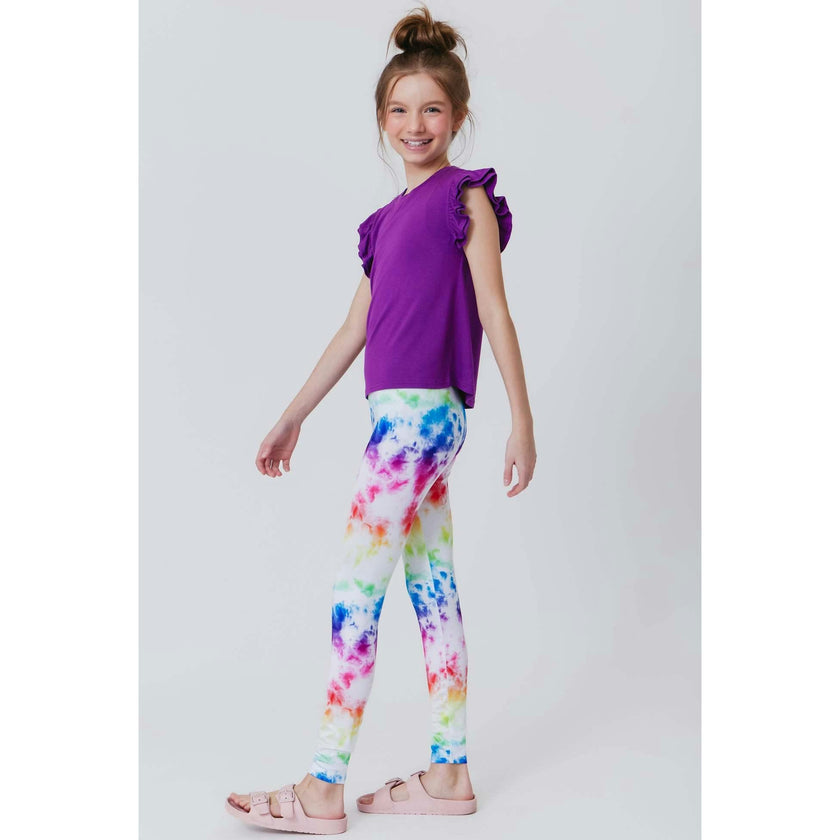 Girls Ruffle Crop Top