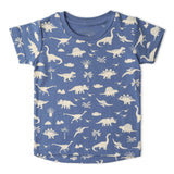 Organic Tee & Shorts Set - Dino