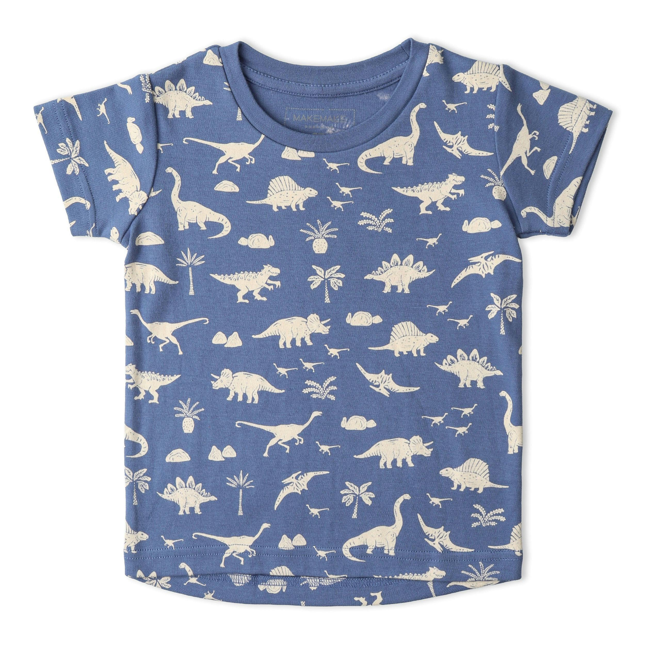 Organic Tee & Shorts Set - Dino
