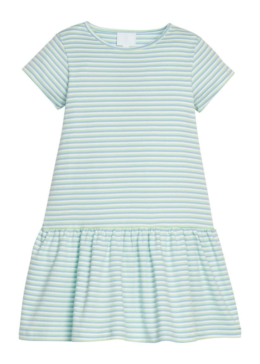 Kari T-Shirt Dress - Greenview Stripe