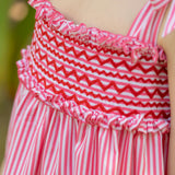 The Daisy Dress in Sconset Stripe