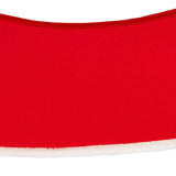 Kurt Adler 12 by 28-Inch Quilted Red Velvet Tree Collar