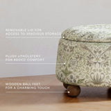 Namesake Morris & Co. x Namesake Tuffet Storage Ottoman