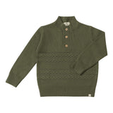 CABLE Green Sweater