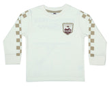 Kids Two-Sided Check Shirt - Motorcycle Club Patch