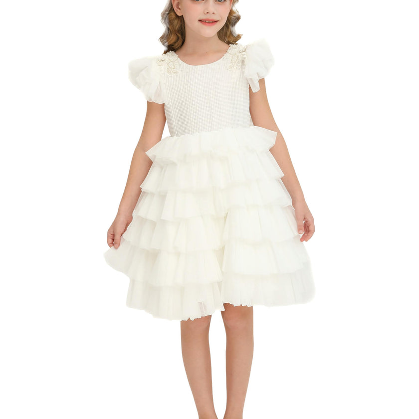 White Elrose Dress
