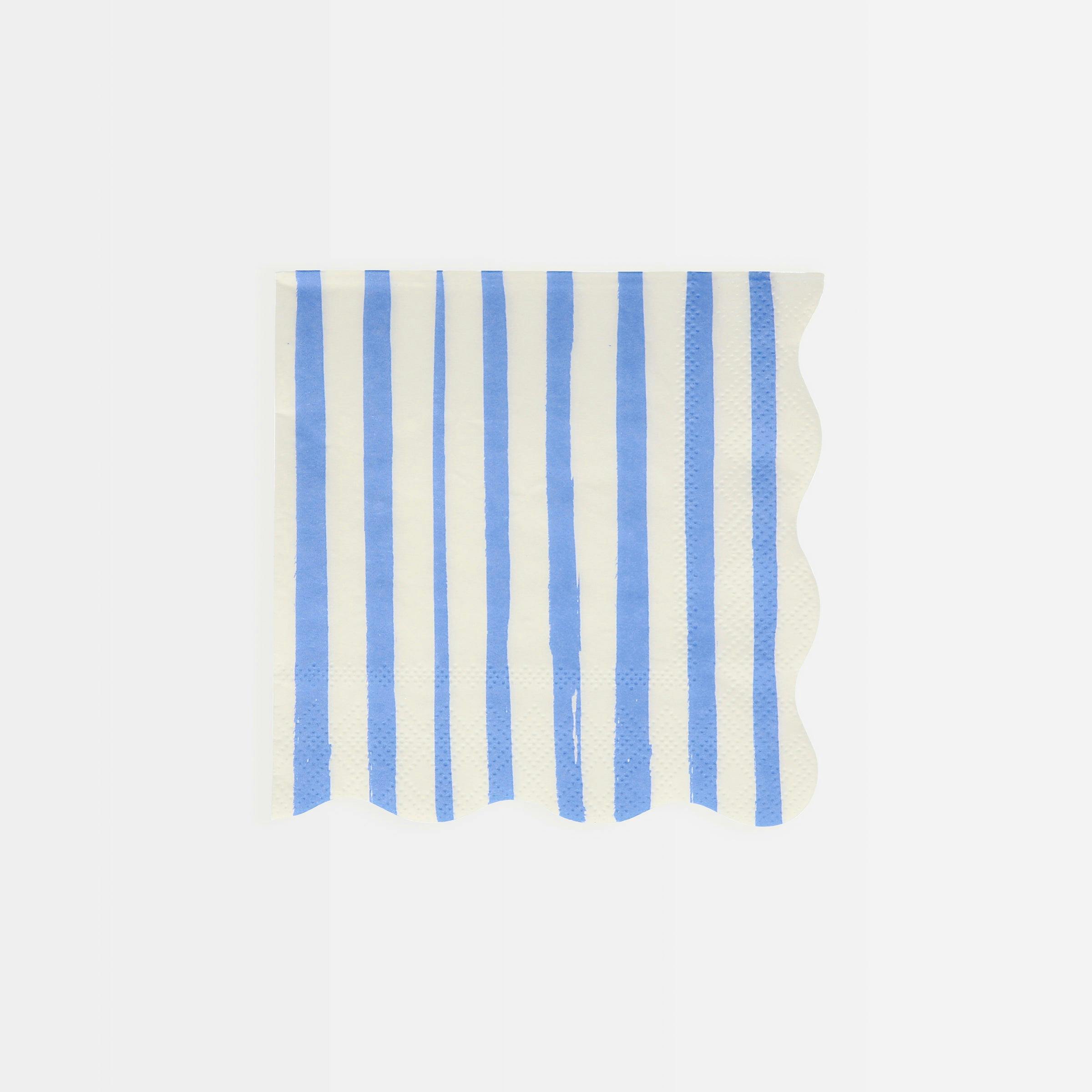 Mixed Stripe Small Napkins