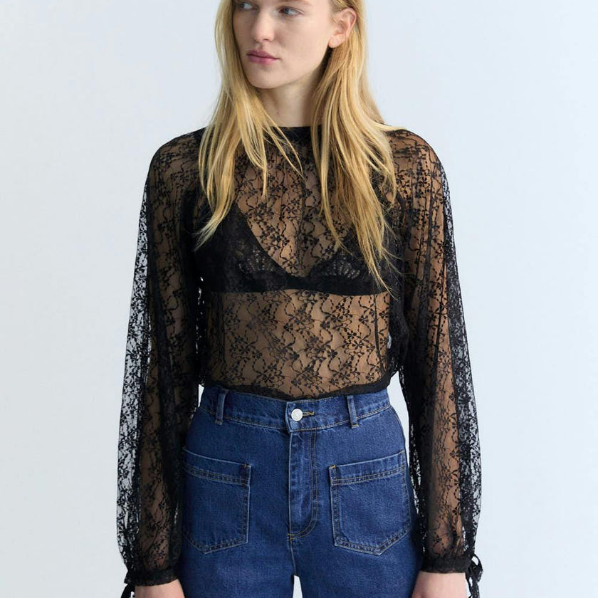 Anita Woman Blouse Eclipse Noir