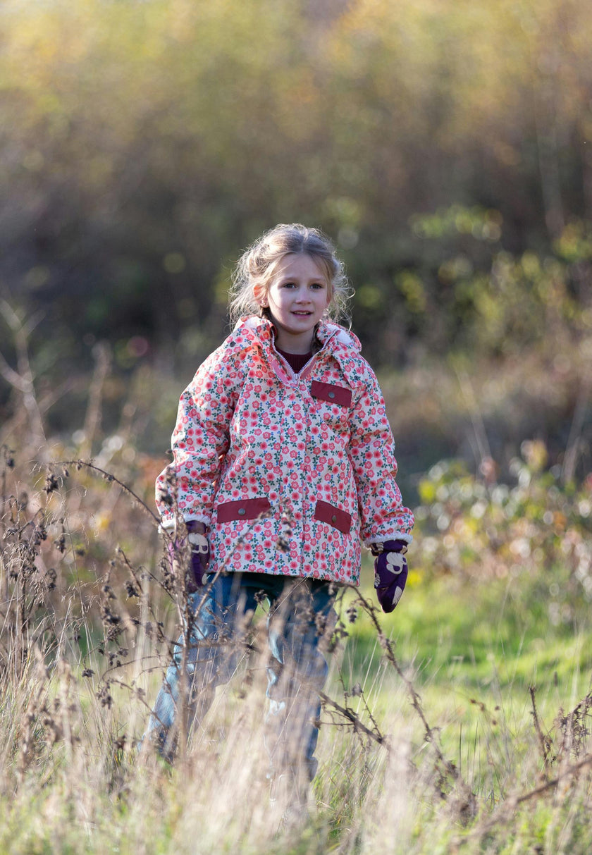 Petals Recycled Waterproof Adventure Winter Coat, Multi