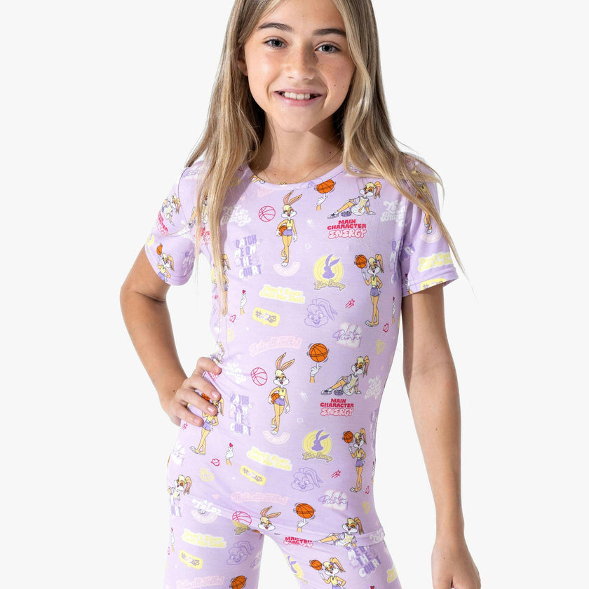 Lola Bunny Bamboo Kids Pajama Short Set