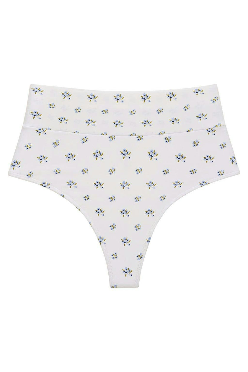 Added Coverage High Rise Bikini Bottom