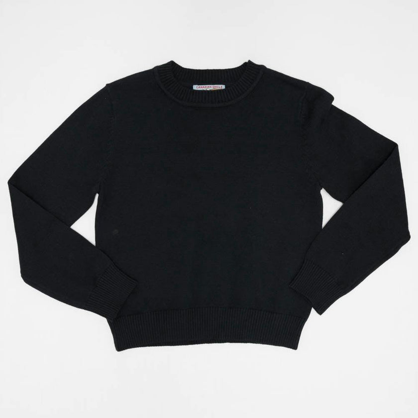 Basic Knit Crewneck Sweater