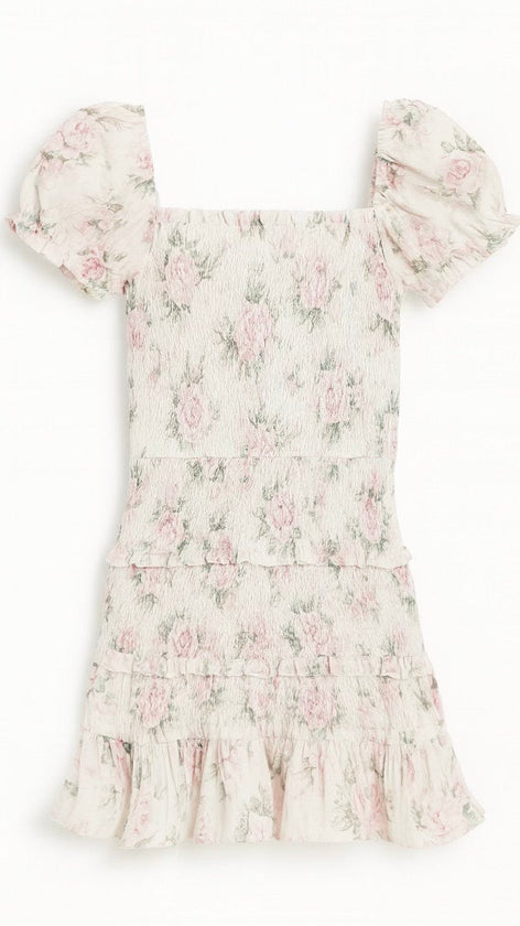 Milou Dress in Dusty Rose