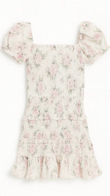 Milou Dress in Dusty Rose