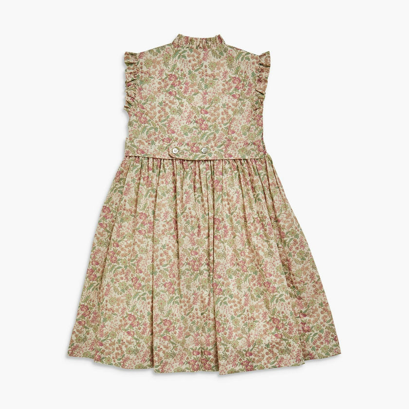 Hydrangea Dress Purple Green Liberty