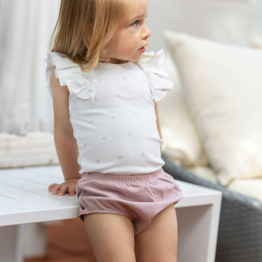 Ruffle Onesie & Bloomers Set