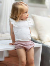 Ruffle Onesie & Bloomers Set