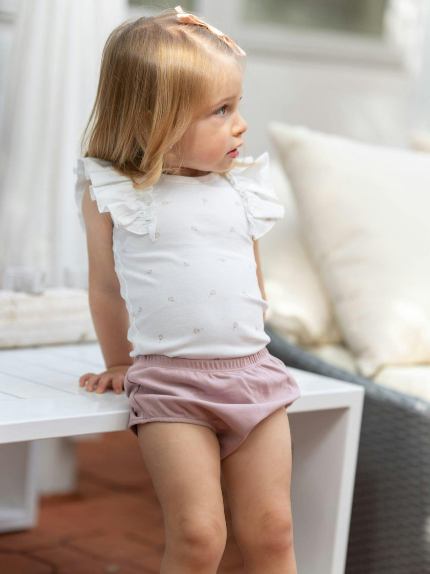 Ruffle Onesie & Bloomers Set