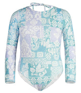 edith long sleeve paisley
