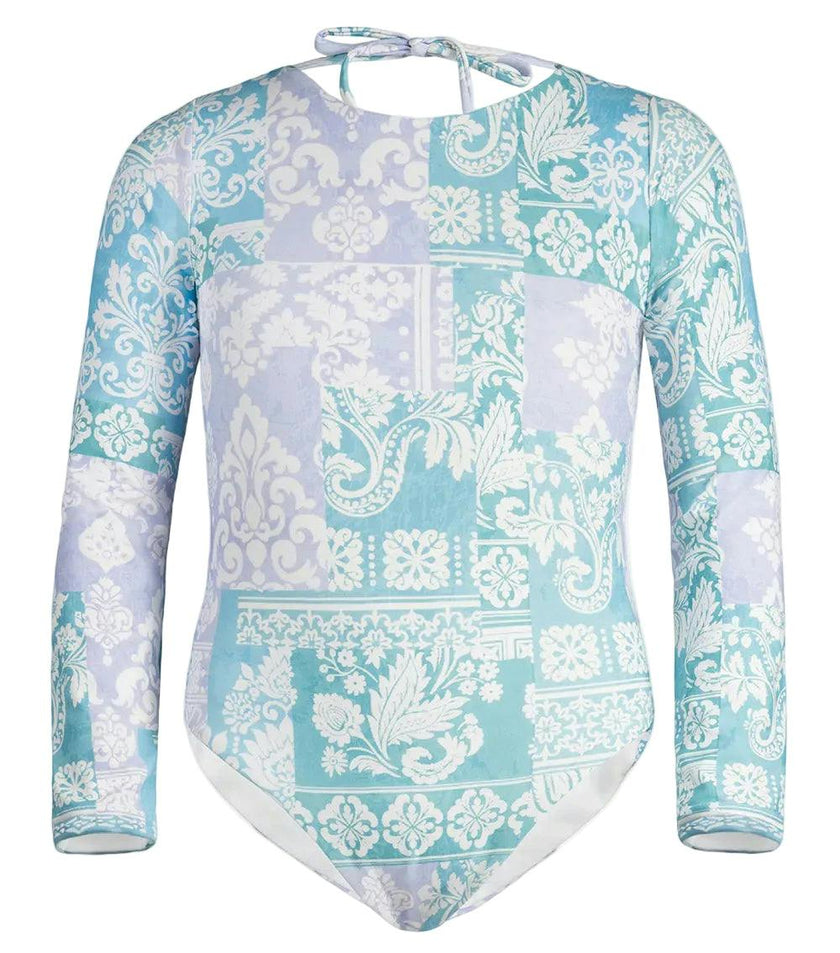 edith long sleeve paisley
