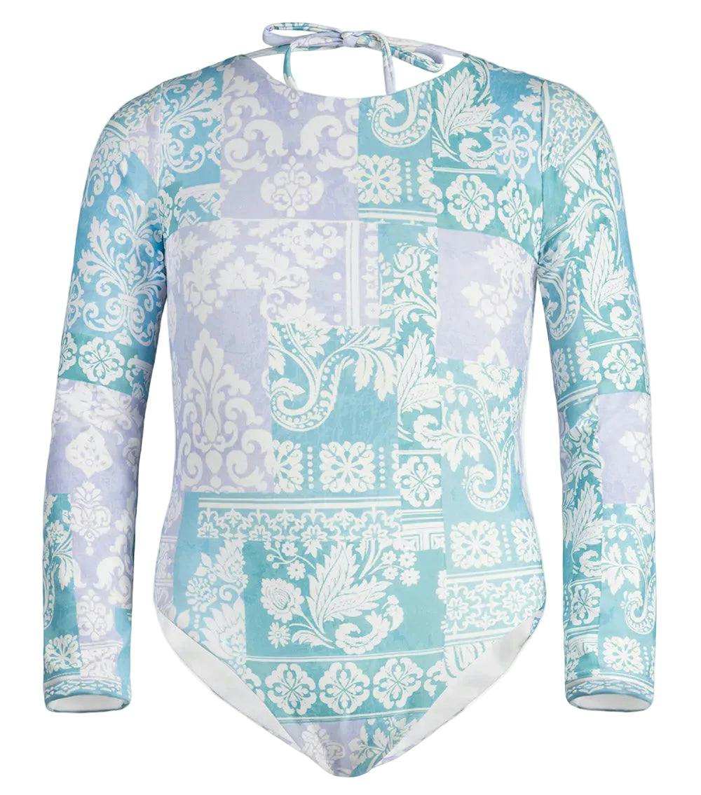 edith long sleeve paisley