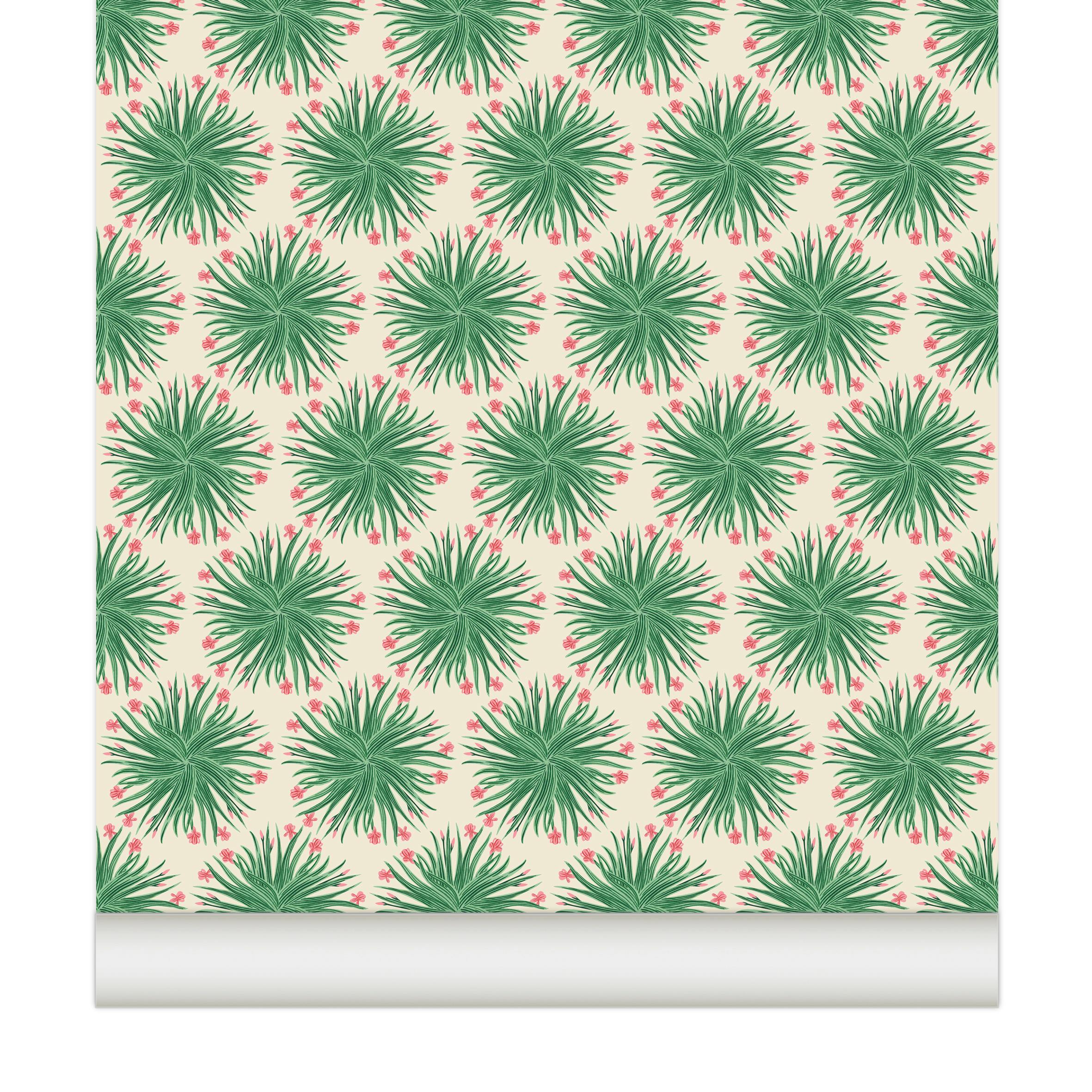 Papier peint CHARDONS coloris Topaze