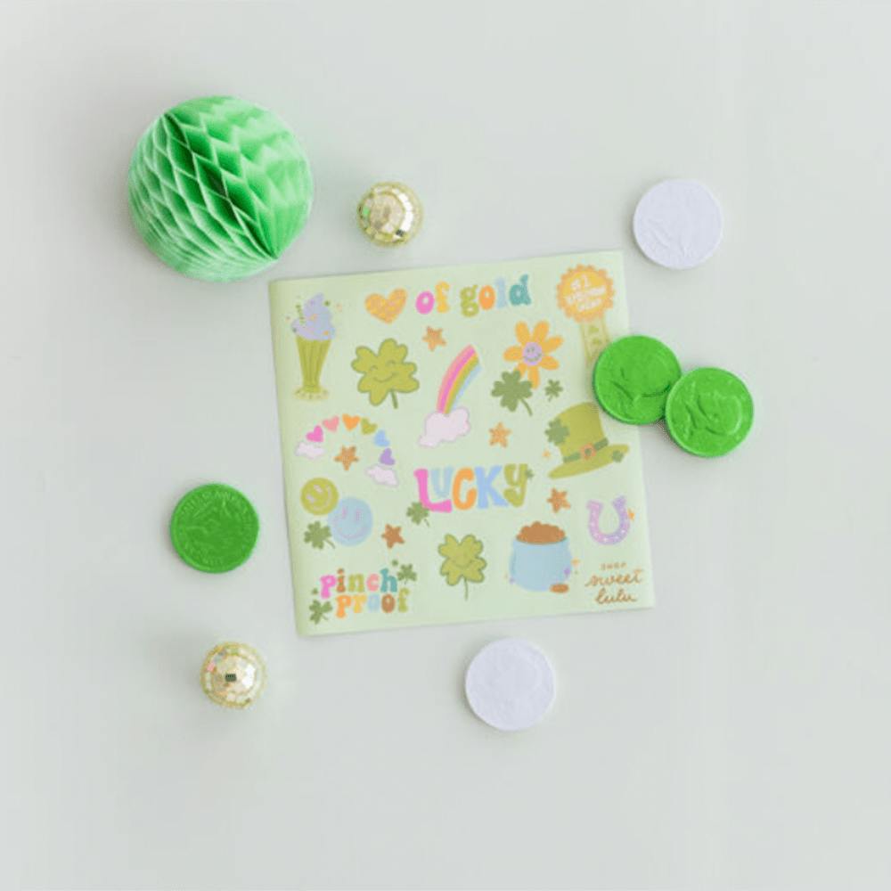 Happy Go Lucky Sticker Set