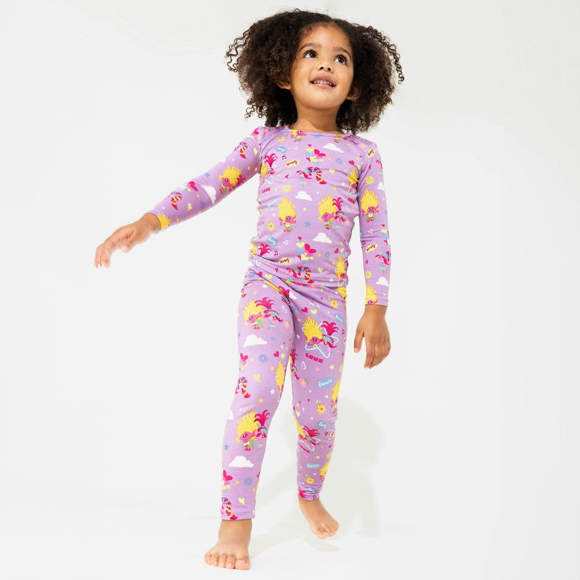 Trolls Harmony Valentine's Bamboo Kids Pajamas