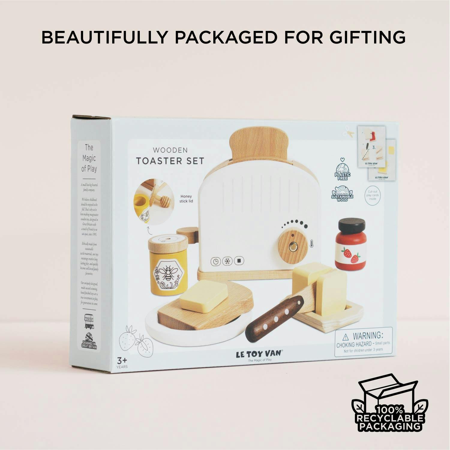 Pop-up Toaster and Breakfast Set