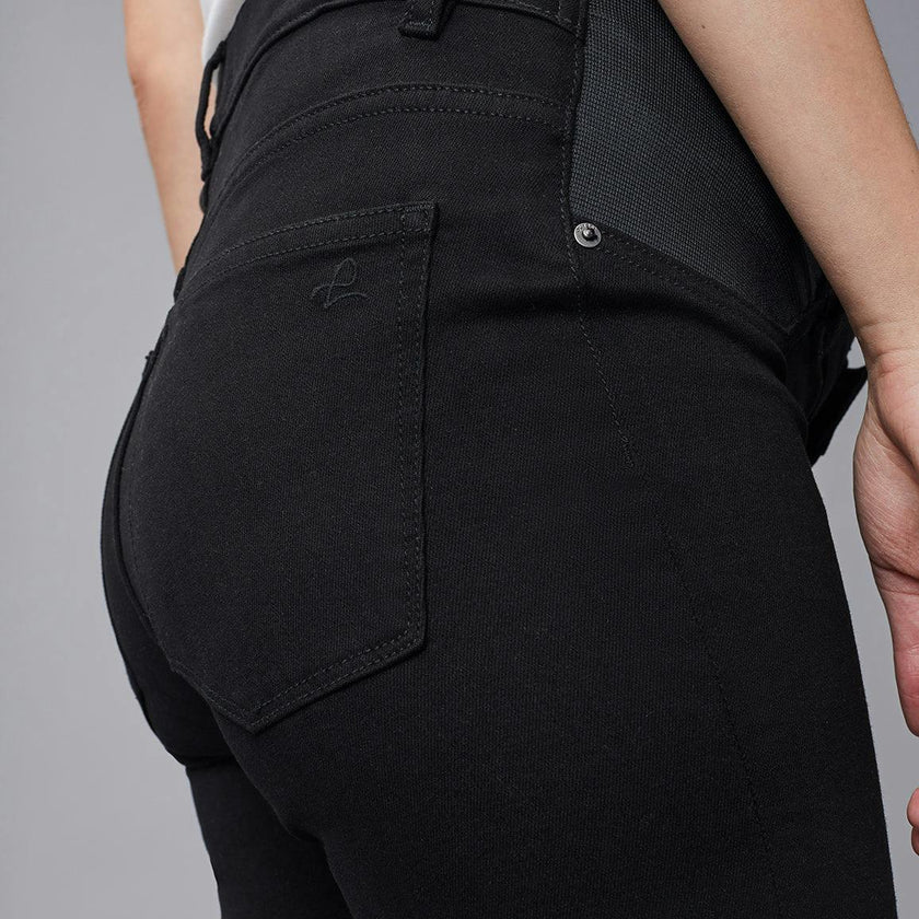 Patti Straight Maternity Vintage Jeans | Black Peached Raw