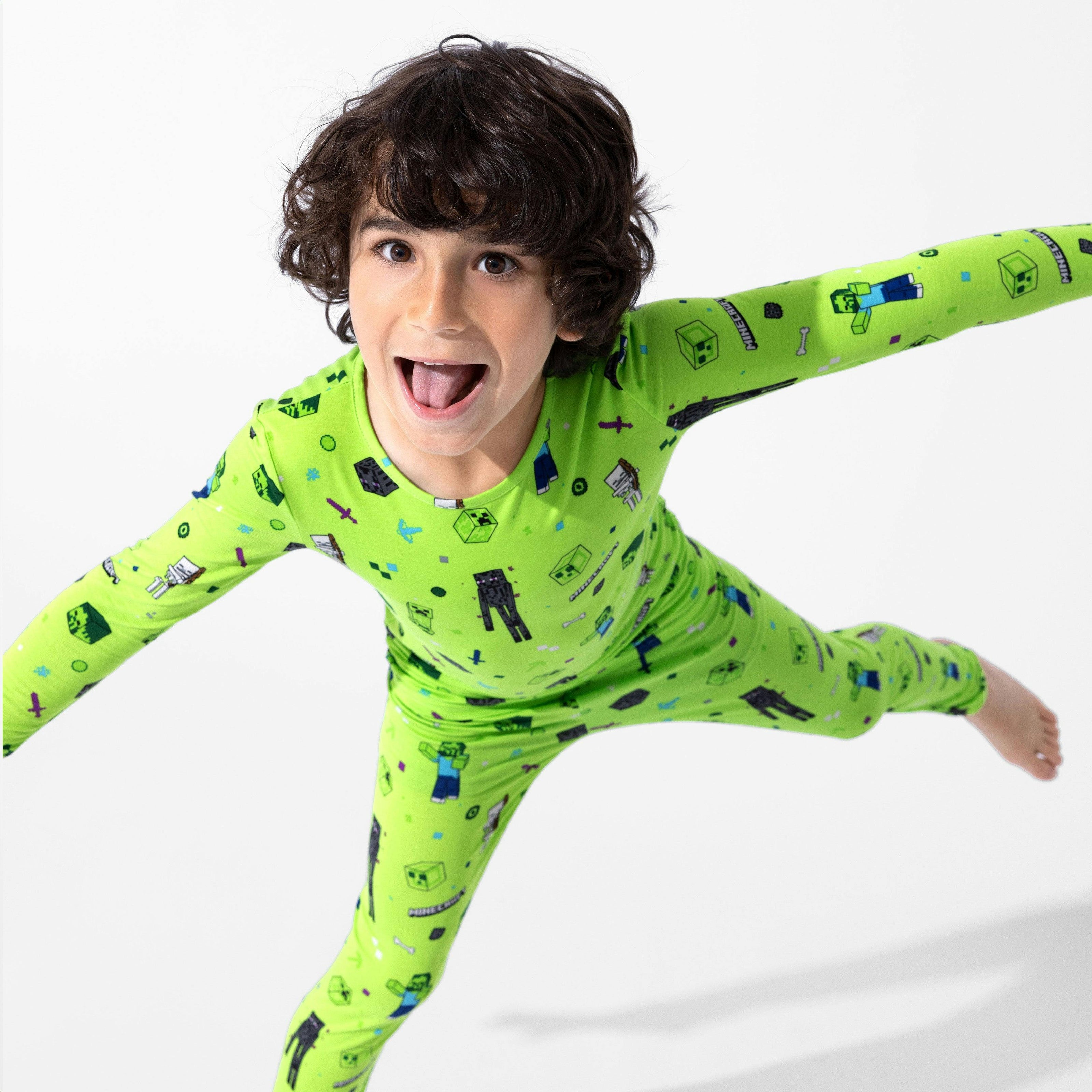 Minecraft Mob Squad Kids Pajamas