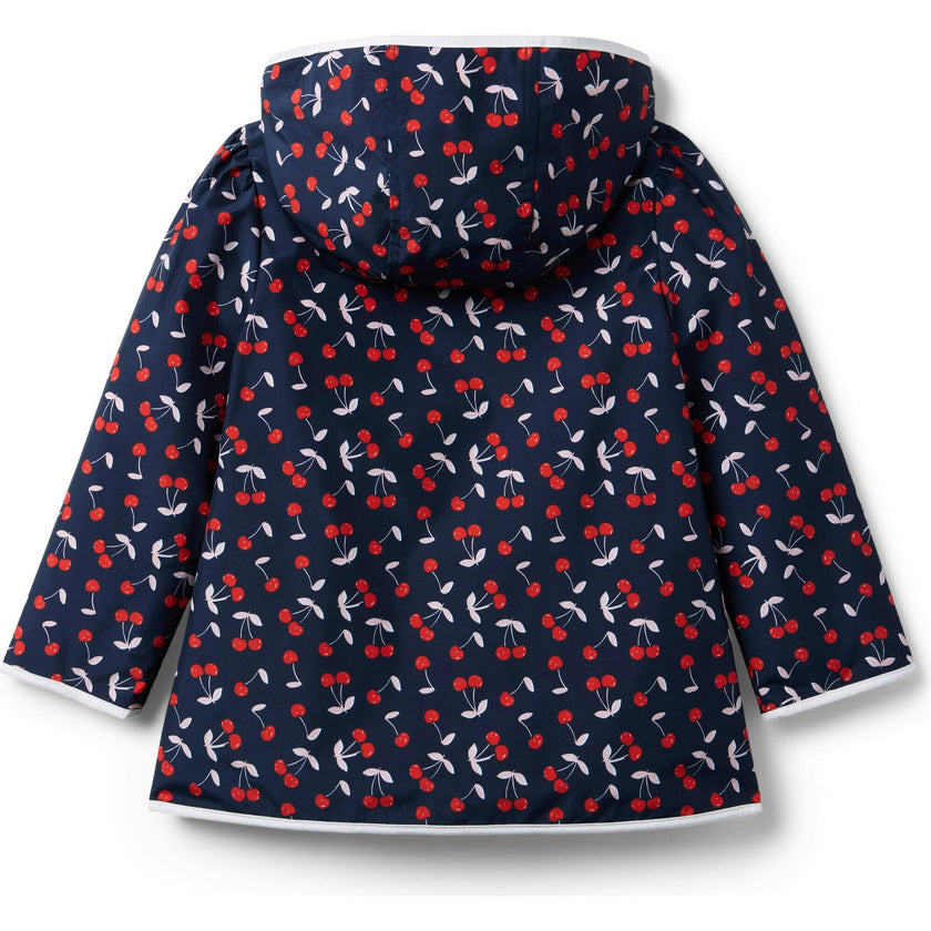 The Classic Cherry Raincoat