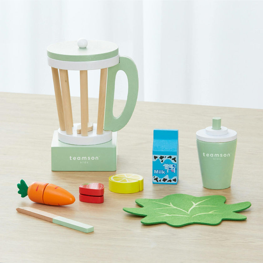 Little Chef Frankfurt Wooden Blender Play Kitchen Accessories