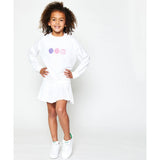 Long Raglan Sleeve Sweatshirt