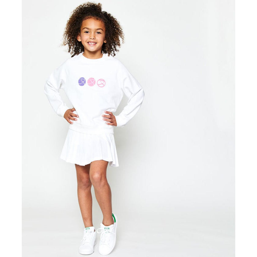 Long Raglan Sleeve Sweatshirt