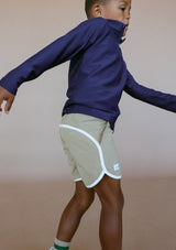 Boys Retro Super Short Lined