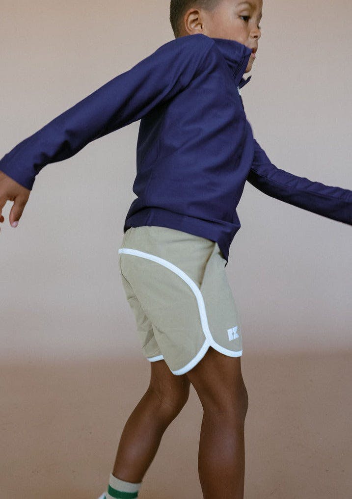 Boys Retro Super Short Lined