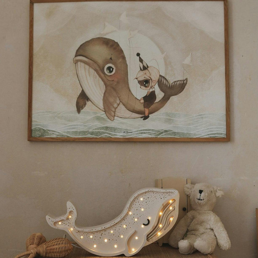 Little Lights Whale Lamp