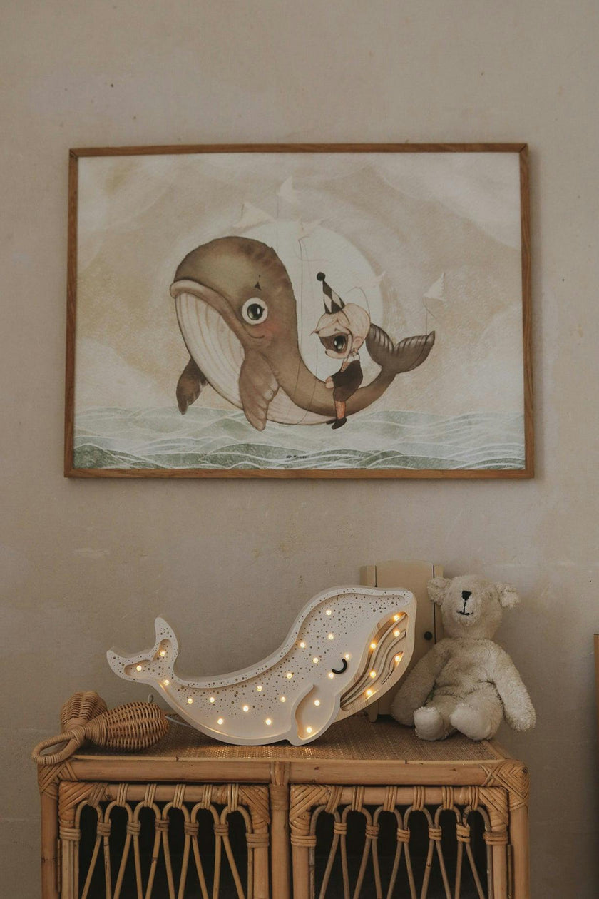 Little Lights Whale Lamp