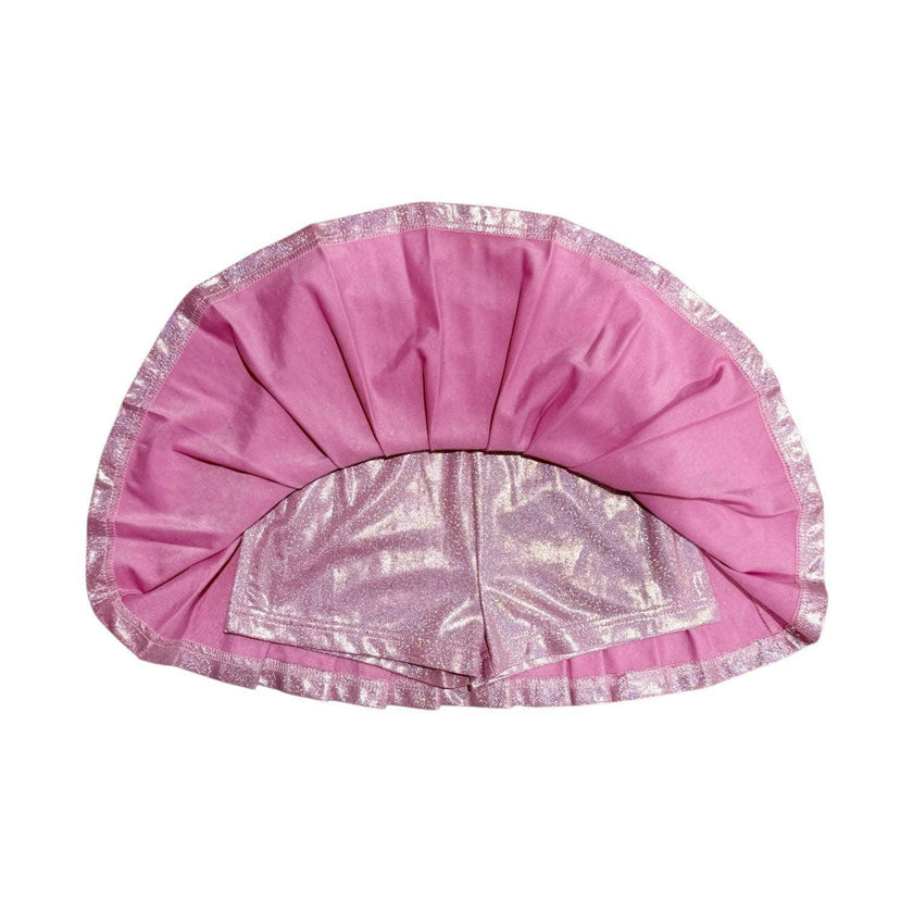 Pink Crystal Tennis Skort Set