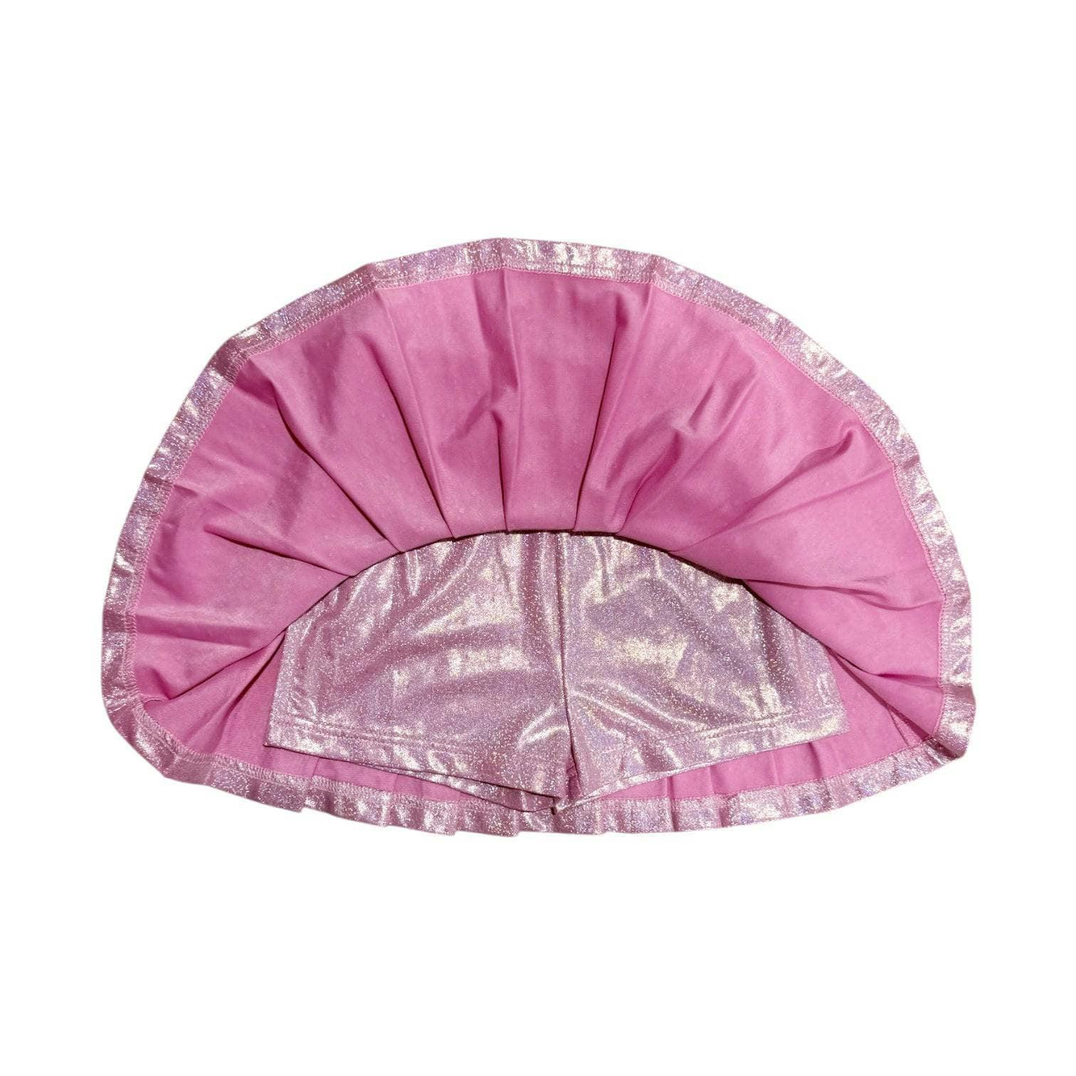 Pink Crystal Tennis Skort Set