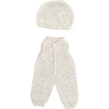 Knitted Doll Outfit 15 3/4'' – Romper & Bonnet
