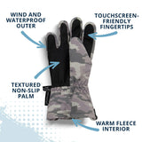 Winter & Ski Glove powered by ZIPGLOVE™ TECHNOLOGY