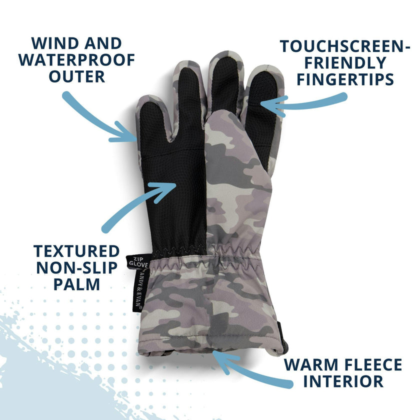 Winter & Ski Glove powered by ZIPGLOVE™ TECHNOLOGY