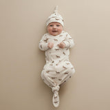Organic Kimono Knotted Sleep Gown