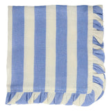 Stripe Ruffle Fabric Napkins
