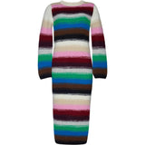 Women's Lydia Jersey Ribbed Crew Neck Long Sleeve Dress